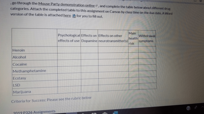 Mouse party worksheet answer key