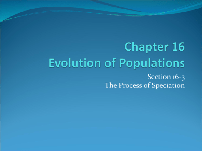 Isolation speciation geographical squirrels section due species ppt powerpoint presentation example