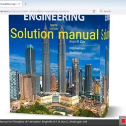 Principles of geotechnical engineering 9th edition