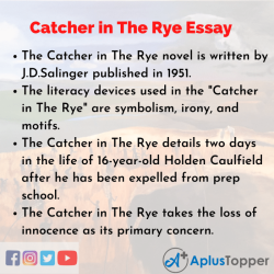 Figurative language in the catcher in the rye